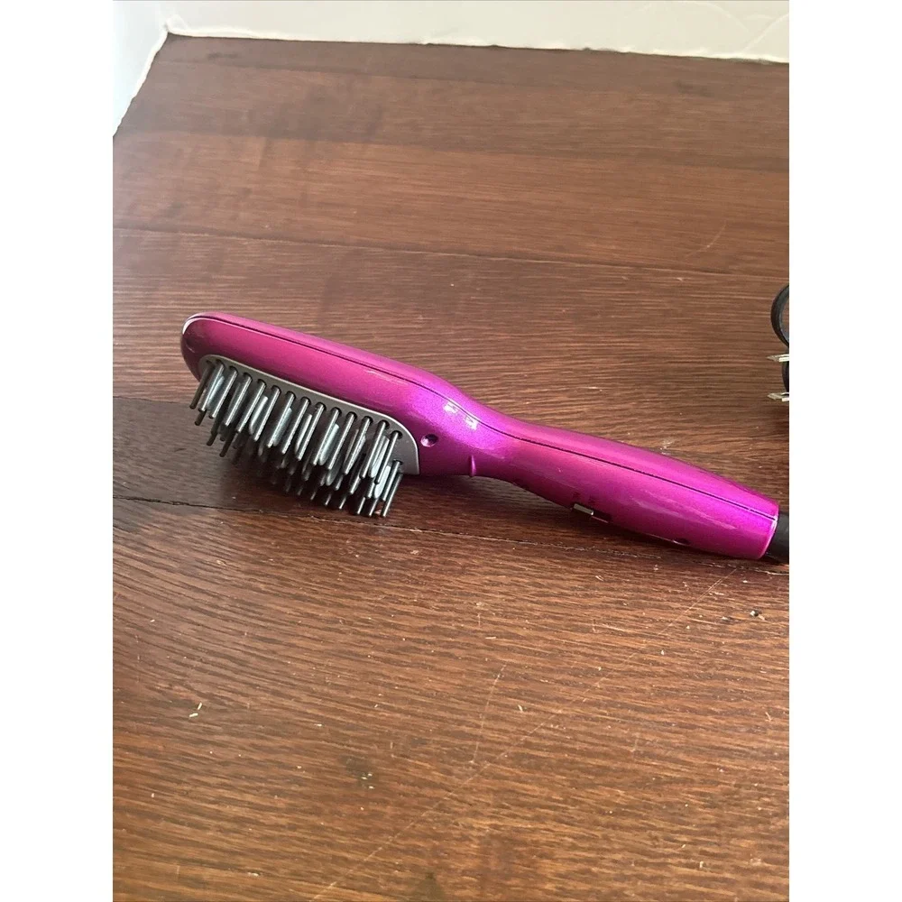 Conair Super Smoothing Brush Pink‎ Gentle Heat, Dual Voltage, Fast Heat-Up